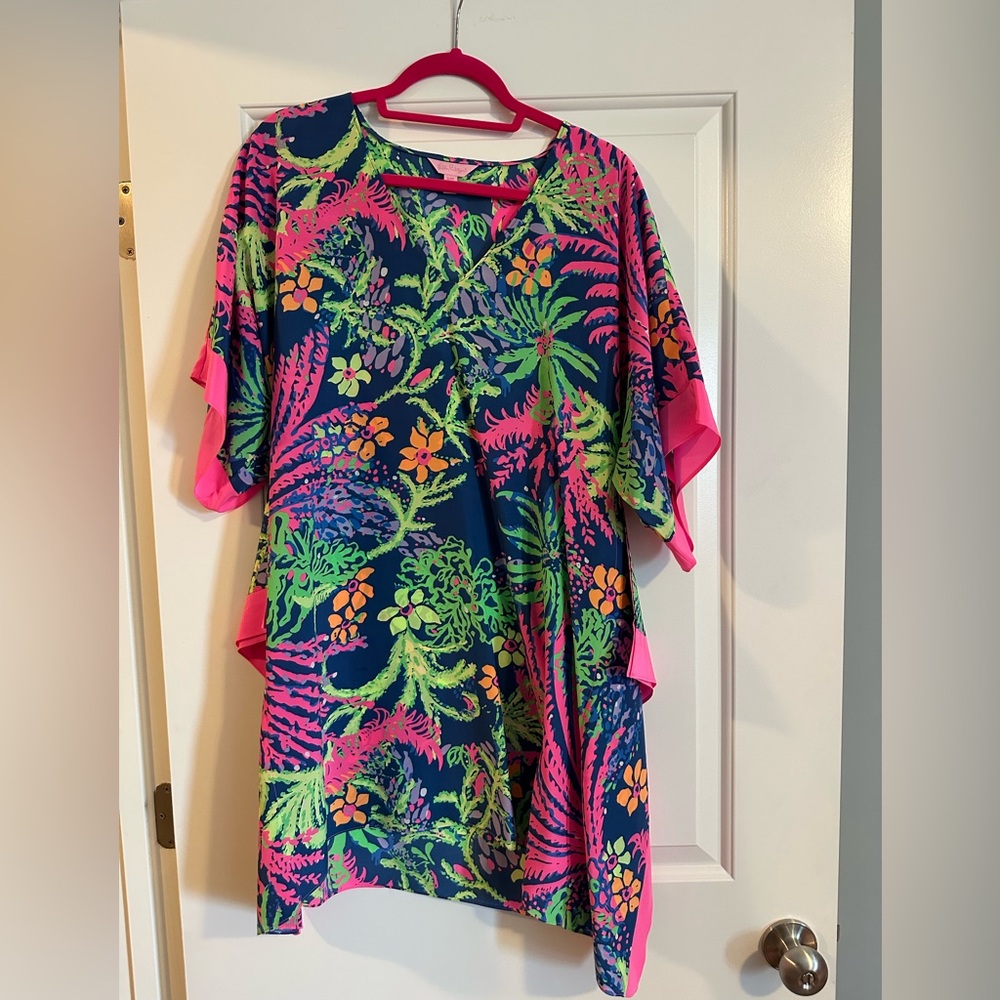 Lilly Pulitzer Julie Silk Caftan, s/m